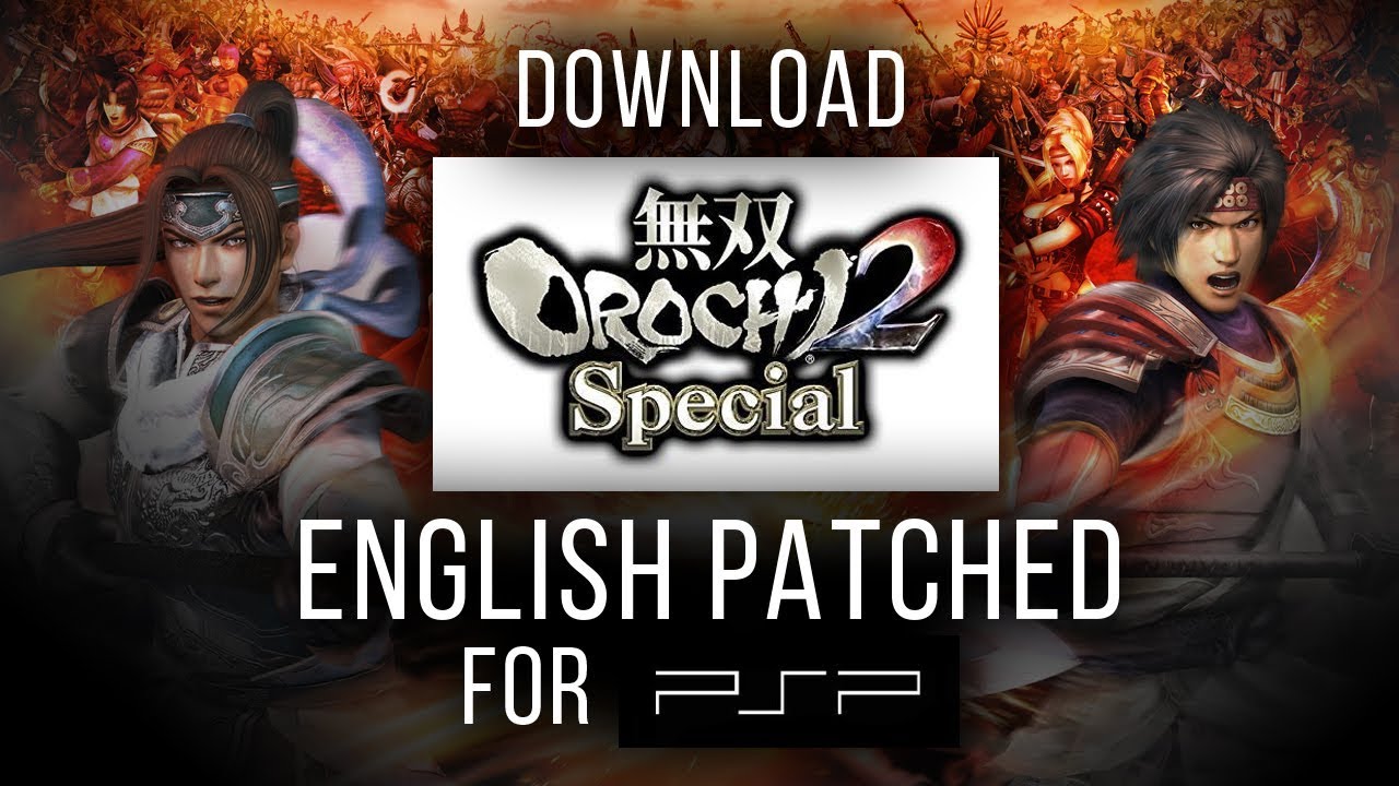 Musou orochi 2 special psp iso english